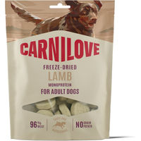 Produktbild von Carnilove Hund Belohnungssnack Lamm Gefriergetrocknet Getreidefrei Monoprotein 60 g