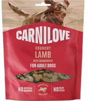 Produktbild von Carnilove Hund Belohnungssnack Lamm mit Preiselbeeren Getreidefrei Sensitive Adult 2 x 200 g