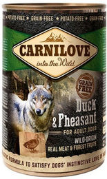 Carnilove Hund Nassfutter Ente & Fasan Adult Getreidefrei 6 x 400 g - 6 x 400 g – Bild 1 von 7