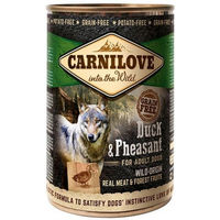 Produktbild von Carnilove Hund Nassfutter Ente & Fasan Adult Getreidefrei 6 x 400 g - 6 x 400 g