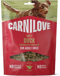 Carnilove Hund Soft Snack Ente mit Rosmarin für erwachsene Hunde 400g – Bild 1 von 2
