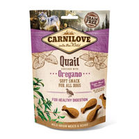 Produktbild von Carnilove Hund Soft Snack Wachtel mit Oregano getreidefrei 200 g - 200 g