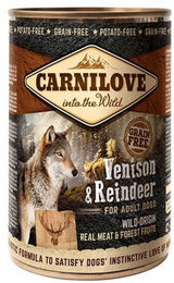 Carnilove Hundefutter Adult Hirsch und Rentier Getreidefreie Pastete 6 x 400 g - 400 g – Bild 1 von 6
