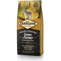 Produktbild von Carnilove Hundefutter Adult Large Breed Lachs und Truthahn 24 kg - 2 x 12 kg