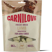 Produktbild von Carnilove Hundefutter Gefriergetrocknete Snacks Lamm 5x60g