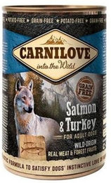 Carnilove Hundefutter Lachs & Truthahn Adult Getreidefrei Paté 400 g - 6 x 400 g – Bild 1 von 8