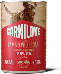 Carnilove Hundefutter Pastete Lamm und Wildschwein Adult 6x400g – Bild 1 von 1