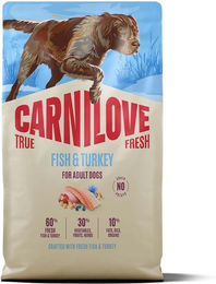 Carnilove Hundefutter True Fresh Adult Fisch und Truthahn 2x12 kg – Bild 1 von 1