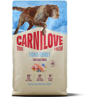 Produktbild von Carnilove Hundefutter True Fresh Adult Fisch und Truthahn 2x12 kg