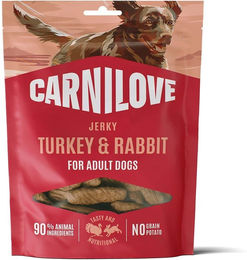 Carnilove Hundejerky Pute und Kaninchen 12x100g – Bild 1 von 1