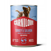 Produktbild von Carnilove Hundepaté Junior Pute und Lachs 400g