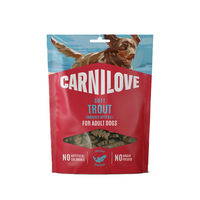Produktbild von Carnilove Hundesnack Forelle und Dill 200g
