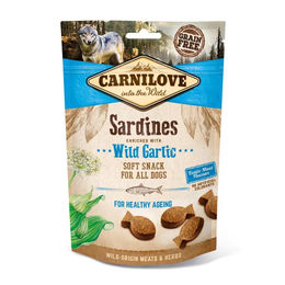 Carnilove Hundesnack Soft Snack Sardine mit Bärlauch getreidefrei 200 g - 200 g – Bild 1 von 6