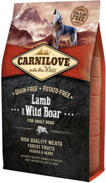 Carnilove Hundetrockenfutter Adult Lamm & Wildschwein 4kg - 4 kg – Bild 1 von 4