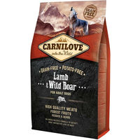 Produktbild von Carnilove Hundetrockenfutter Adult Lamm & Wildschwein 4kg - 4 kg
