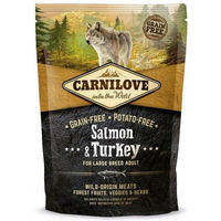 Produktbild von Carnilove Hundetrockenfutter Adult Large Breed Lachs und Truthahn Getreidefrei 4 kg - 4 kg