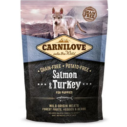 Carnilove Hundetrockenfutter für Welpen Lachs und Pute Getreidefrei 1,5 kg - 1,5 kg – Bild 1 von 7