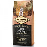 Produktbild von Carnilove Hundetrockenfutter Puppy Large Breed Lachs und Truthahn Getreidefrei 4kg - 4 kg