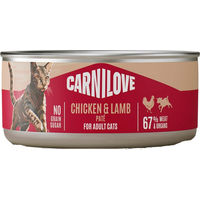 Produktbild von Carnilove Katzen Nassfutter Paté Truthahn & Lachs Getreidefrei Adult 12 x 100 g