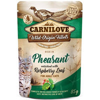 Produktbild von Carnilove Katzen Nassfutter Pouch Fasan mit Himbeerblättern 85 g