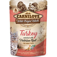 Produktbild von Carnilove Katzen Nassfutter Ragout Truthahn für erwachsene Katzen getreidefrei 24 x 85 g - 24 x 85 g