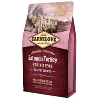 Produktbild von Carnilove Kitten Katzenfutter Lachs und Truthahn getreidefrei 400 g - 400 g