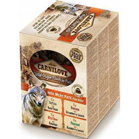 Produktbild von Carnilove Meat Pate Adult Nassfutter für Hunde Wild und Wildschwein Getreidefrei 4x300g
