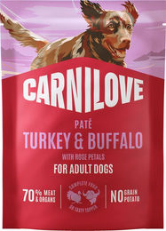 Carnilove Pouch Paté Pute Getreidefrei Adult 12 x 300 g – Bild 1 von 2