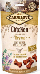 Carnilove Soft Snack Huhn mit Thymian für Katzen 12x50 g - 12 x 50 g – Bild 1 von 5