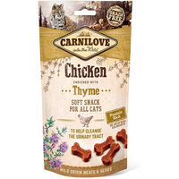 Produktbild von Carnilove Soft Snack Katzen Leckerli Huhn mit Thymian 6x50g