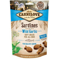 Produktbild von Carnilove Soft Snack Sardine mit Bärlauch für Hunde und Katzen 1000g