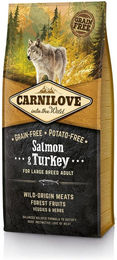 Carnilove Trockenfutter für große Hunde Adult Lachs und Pute Getreidefrei 12 kg - 12 kg – Bild 1 von 12