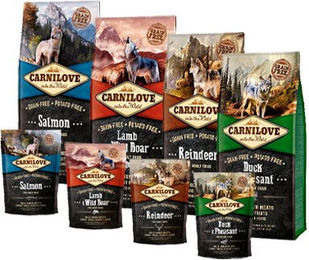 Carnilove Trockenfutter Lamm und Wildschwein für ausgewachsene Hunde getreidefrei 1,5 kg - 1,5 kg – Bild 1 von 9