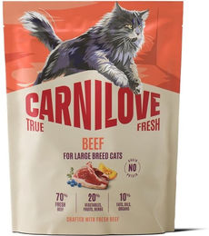 Carnilove True Fresh Adult Katzenfutter mit Rind getreidefrei 400 g – Bild 1 von 2