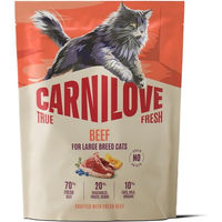 Produktbild von Carnilove True Fresh Adult Katzenfutter mit Rind getreidefrei 400 g