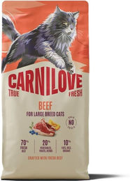 Carnilove True Fresh Adult Katzenfutter mit Rind getreidefrei 6 kg – Bild 1 von 2