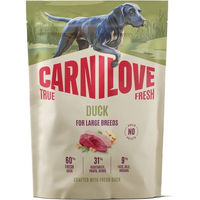 Produktbild von Carnilove True Fresh Duck Adult Large Breeds Getreidefreies Trockenfutter mit Ente für große Hunde 1,5 kg