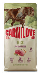 Carnilove True Fresh Hundetrockenfutter Ente mit hohem Fleischanteil 12kg – Bild 1 von 1
