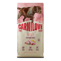 Produktbild von Carnilove True Fresh Hundetrockenfutter Pute mit hohem Fleischanteil 12kg