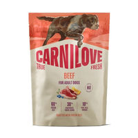 Produktbild von Carnilove True Fresh Hundetrockenfutter Rind mit hohem Fleischanteil 1,5kg