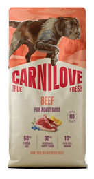 Carnilove True Fresh Hundetrockenfutter Rind mit hohem Fleischanteil 12kg – Bild 1 von 1
