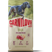 Produktbild von Carnilove True Fresh Junior Große Rassen Trockenfutter Ente Getreidefrei 12 kg