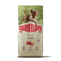 Produktbild von Carnilove True Fresh Junior Hundetrockenfutter Ente 1,5kg