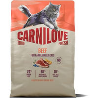 Produktbild von Carnilove True Fresh Katzenfutter Adult Rind und Leber getreidefrei 2 kg