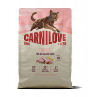 Produktbild von Carnilove True Fresh Katzentrockenfutter Sterilised Pute mit hohem Fleischanteil 2kg