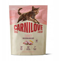 Produktbild von Carnilove True Fresh Katzentrockenfutter Sterilised Pute mit hohem Fleischanteil 400g