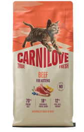 Carnilove True Fresh Kitten Katzentrockenfutter Rind mit hohem Fleischanteil 6kg – Bild 1 von 1