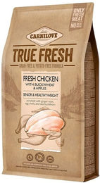 Carnilove True Fresh Senior Hundetrockenfutter Huhn getreidefrei 4 kg - 4 kg – Bild 1 von 2