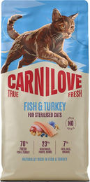 Carnilove True Fresh Sterilised Katzenfutter Adult 2 x 2 kg – Bild 1 von 2