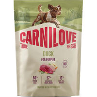 Produktbild von Carnilove True Fresh Welpenfutter Ente getreidefrei 2 x 4 kg
